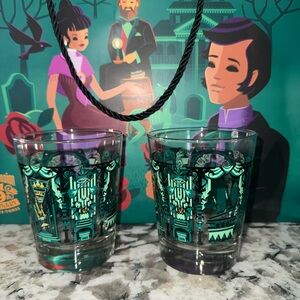 Club 33 exclusive Haunted Mansion Themed Glass Set
